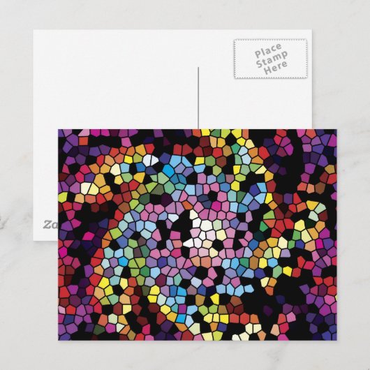 モザイク ポストカード (正面/裏面)