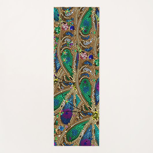 モザイク ヨガマット (正面)