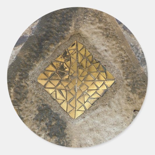 モザイク ラウンドシール (正面)