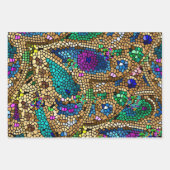 モザイク ラッピングペーパーシート (正面3)