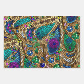 モザイク ラッピングペーパーシート (正面)