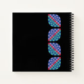 モザイク ラディアンス（リニア） ノートブック (裏面)