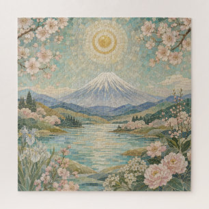 モザイク 春の静けさ ジグソーパズル