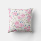 モザイク、花 クッション (裏面)