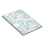 モザイク、花 ノートブック (右側)