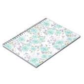 モザイク、花 ノートブック (左側)