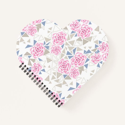 モザイク、花 ノートブック (正面)