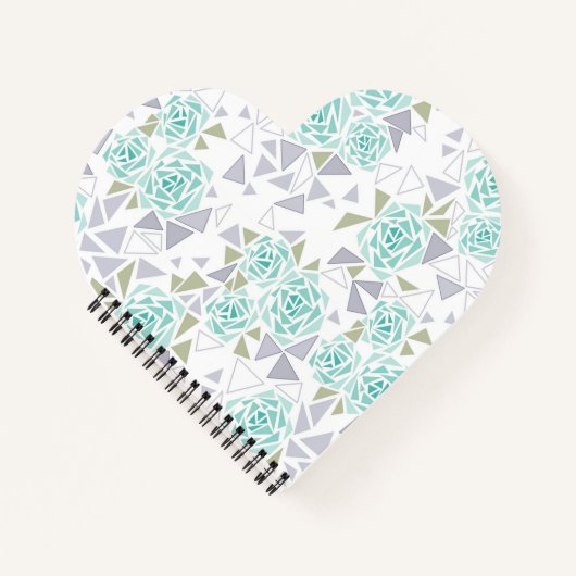 モザイク、花 ノートブック (正面)