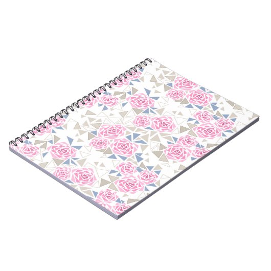 モザイク、花 ノートブック (左側)