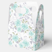 モザイク、花 フェイバーボックス (オープン)