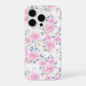 モザイク、花 iPhoneケース (裏面)