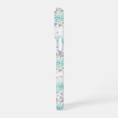 モザイク、花 iPhoneケース (左側面)