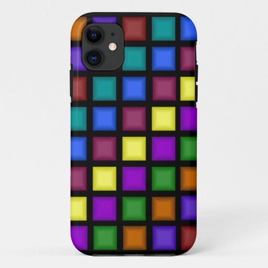 モザイクiPhone SE + iPhone 5/5S，かろうじてケース Case-Mate iPhoneケース (裏面)