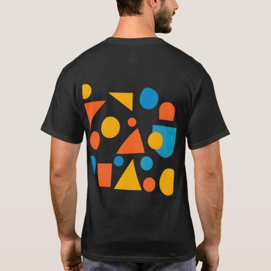 モザイクTシャツ Tシャツ (裏面)