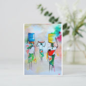 モザンビークでの独立！ ポストカード (スタンド正面)