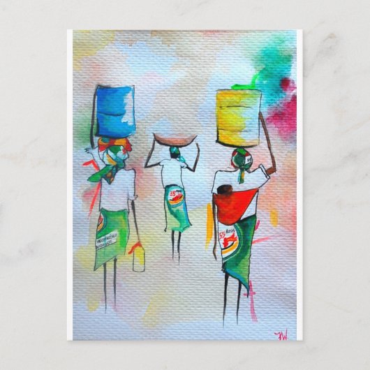 モザンビークでの独立！ ポストカード (正面)