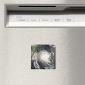 モザンビークに接近する熱帯低気圧飛行 マグネット (インサイチュ (食洗機))