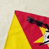 モザンビークの国旗 ビーチタオル (インサイチュ)