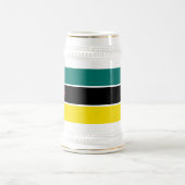 モザンビークの国旗 ビールジョッキ (中央)