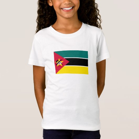モザンビークの国旗 Tシャツ (正面)