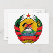 モザンビークの国章 ポストカード (正面/裏面)