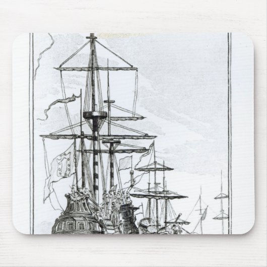 モザンビークの教主か知事 マウスパッド (正面)