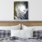 モザンビークの熱帯低気圧飛行 キャンバスプリント (インサイチュ (寝室))