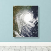 モザンビークの熱帯低気圧飛行 キャンバスプリント (インサイチュ (ウッドフロア))