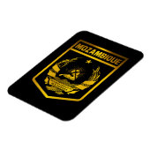 モザンビークエンブレム マグネット (左側)