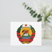 モザンビークコートオブアームズ ポストカード (スタンド正面)