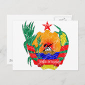 モザンビークコート・オブ・アームズ ポストカード (正面/裏面)