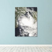モザンビークシャンヌの熱帯低気圧地帯 キャンバスプリント (インサイチュ (ウッドフロア))