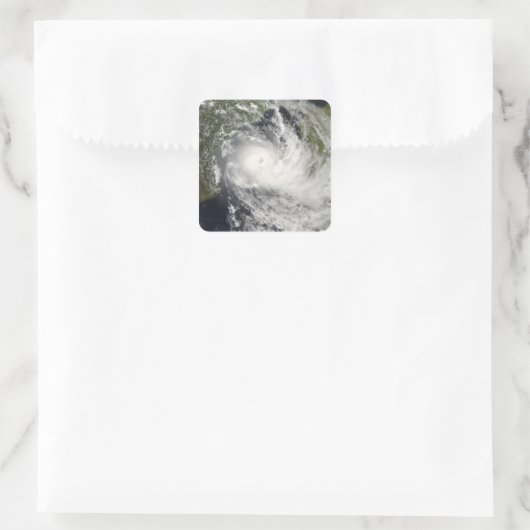 モザンビークシャンヌの熱帯低気圧地帯 スクエアシール (バッグ)