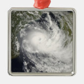 モザンビークシャンヌの熱帯低気圧地帯 メタルオーナメント (正面)