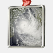 モザンビークシャンヌの熱帯低気圧地帯 メタルオーナメント (左)