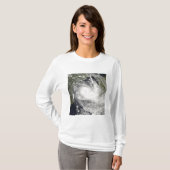 モザンビークシャンヌの熱帯低気圧地帯 Tシャツ (正面フル)