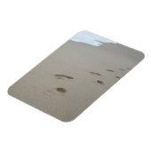 モザンビークビーチの足跡 マグネット (左側)