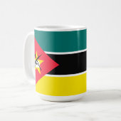 モザンビーク国旗 コーヒーマグカップ (正面左)