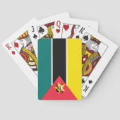 モザンビーク国旗 トランプ (裏面)