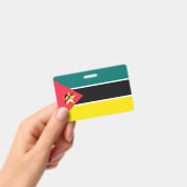 モザンビーク国旗 バッジ (手持ち)