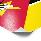 モザンビーク国旗 フォトプリント            (角)