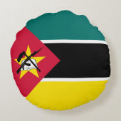 モザンビーク国旗 ラウンドクッション (裏面)