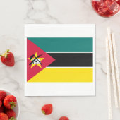 モザンビーク国旗（国旗）（アフリカ） スタンダードランチョンナプキン (インサイチュ)