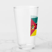モザンビーク国旗(国旗)(アフリカ) タンブラーグラス (右)