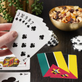 モザンビーク国旗（国旗）（アフリカ） トランプ (インサイチュ)