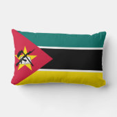 モザンビーク国旗（国旗）（アフリカ） ランバークッション (裏面)