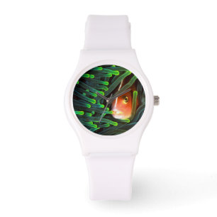 モザンビーク，アネモネに隠れるアネモネの魚 腕時計