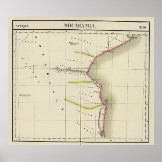 モザンビーク、ジンバブエ49 ポスター (正面)