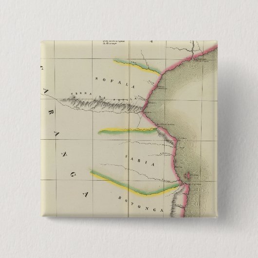 モザンビーク、ジンバブエ49 缶バッジ (正面)