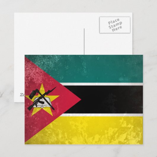 モザンビーク ポストカード (正面/裏面)